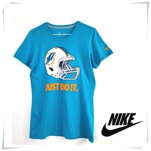 Nike NFL Miami Dolphins Team Just Do It Tee Shirt